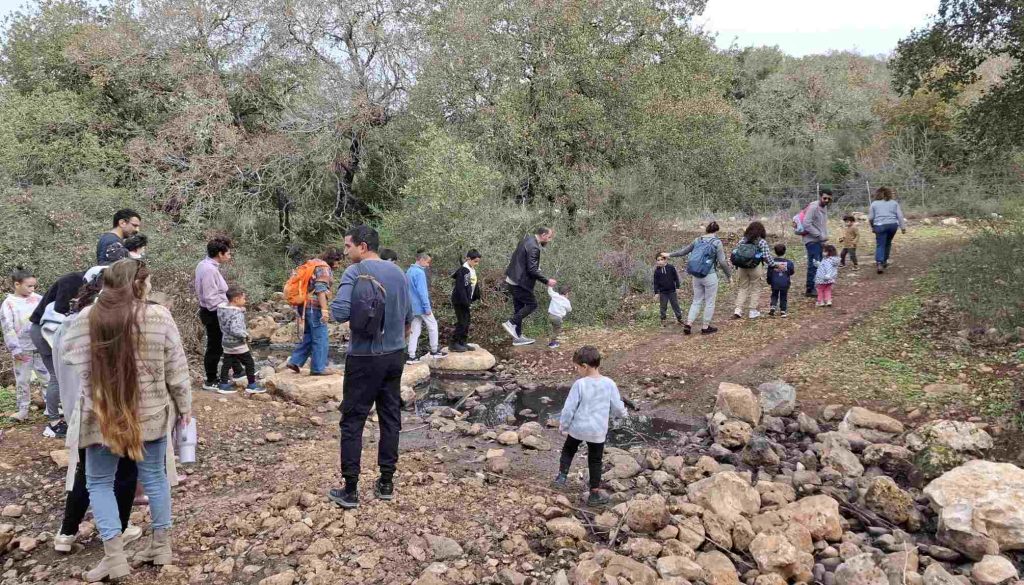 נחל נרבתה נרבתא פינת החרוב צילום: רועי כהנא, רשות ניקוז ונחלים שרון